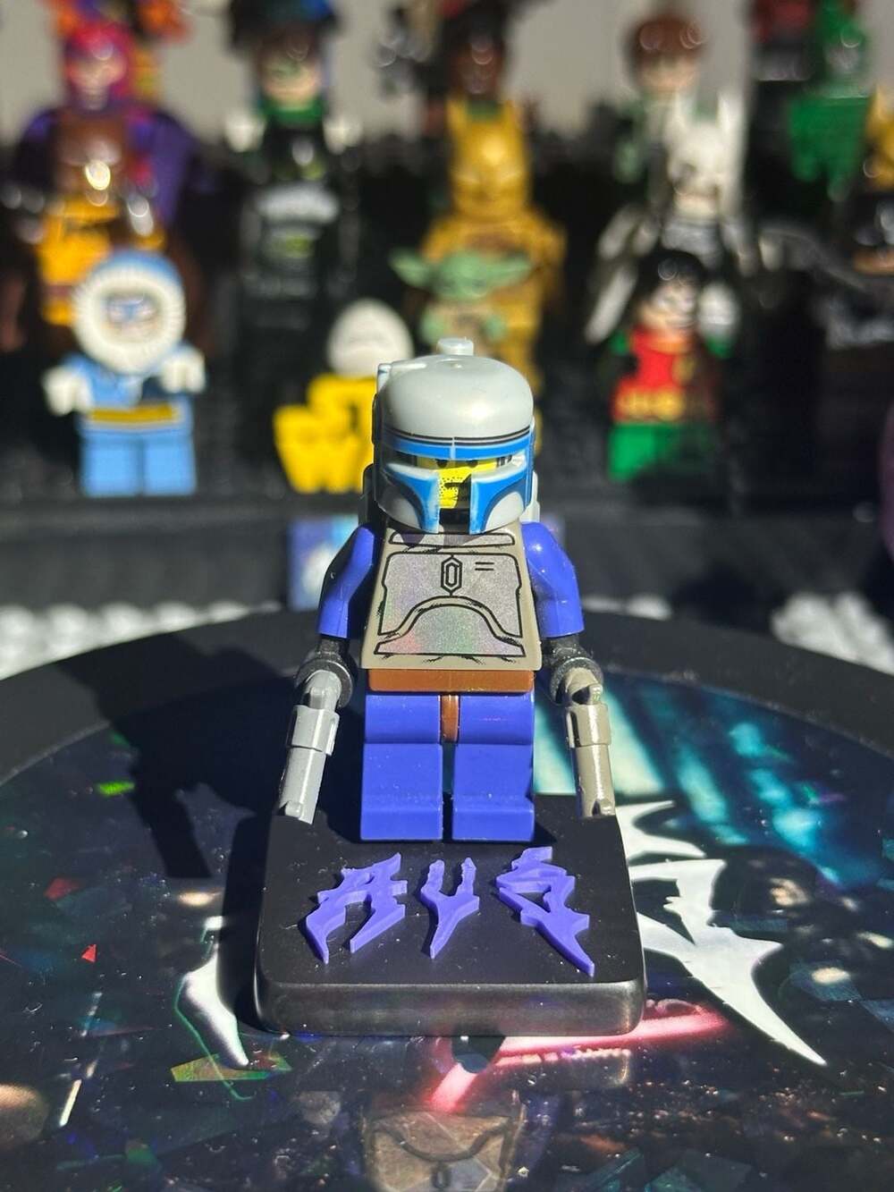 LEGO Star Wars Jango Fett Minifigure sw0053 Balaclava Head with Jetpack and Blas